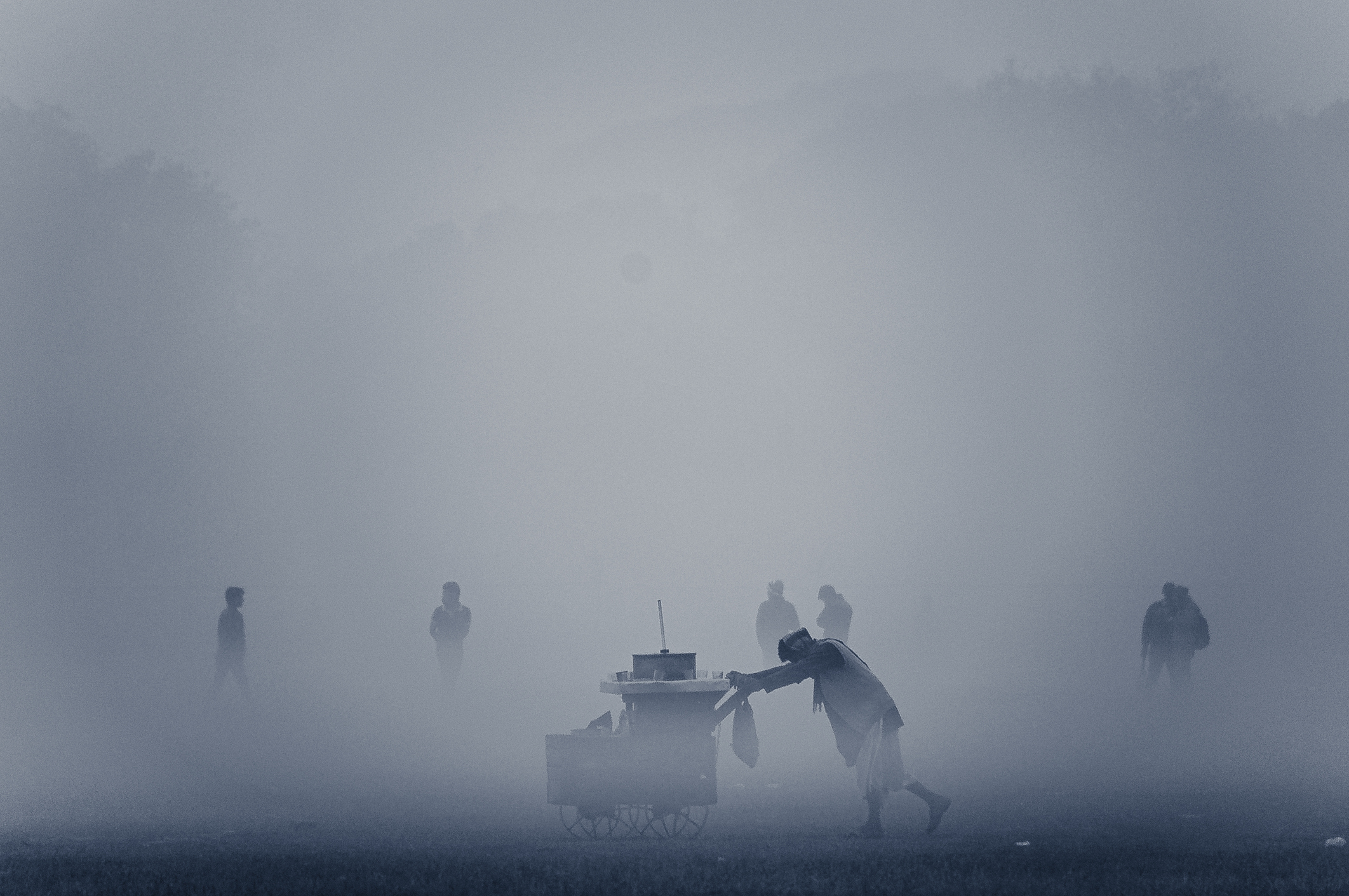 The Cart in the Fog